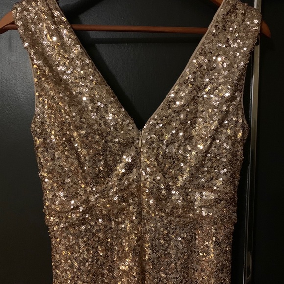 Belle Badgley Mischka Sequin Gown - Picture 3 of 4